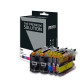 Pack 5 cartouches pour imprimante Brother équivalent LC125/127