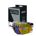 Pack 4 cartouches pour imprimante Brother équivalent LC3213
