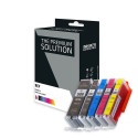 Pack 2 cartouches pour imprimante Canon équivalent PGI580PGBKXXL, CLI581XXL