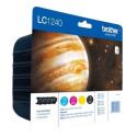 Pack 4 cartouches pour imprimante Brother équivalent LC1240