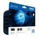 Pack 2 cartouches pour imprimante Brother équivalent LC1280XLBKBP2
