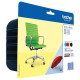 Pack 4 cartouches pour imprimante Brother équivalent LC229XLVALBP