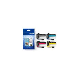 Pack 4 cartouches pour imprimante Brother équivalent LC424VAL