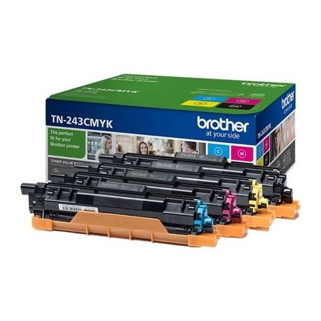 Pack 4 cartouches pour imprimante Brother équivalent TN-243