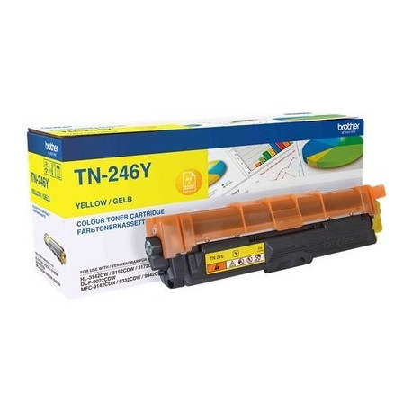 Toner jaune Brother TN-246