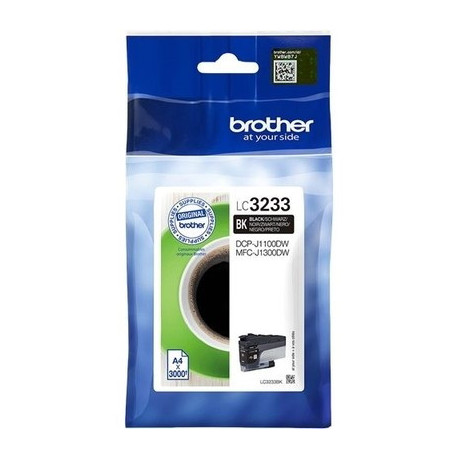 Réservoir encre noir Brother LC3233BK