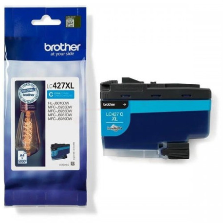 Réservoir encre cyan Brother LC427XLC