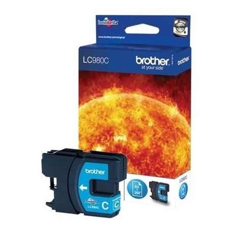 Réservoir encre cyan Brother LC980C