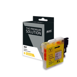 Réservoir encre jaune compatible LC980/LC1100Y