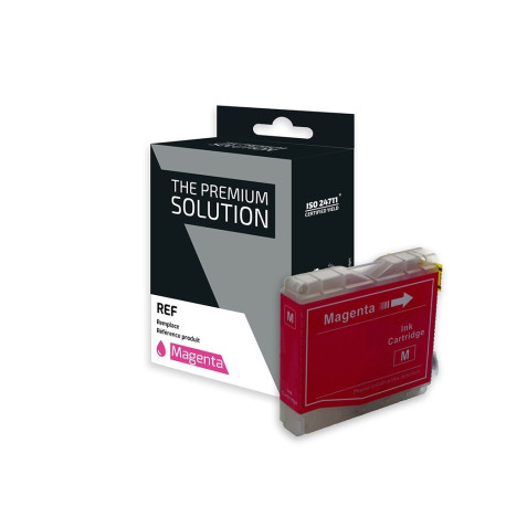 Réservoir encre magenta compatible LC985M