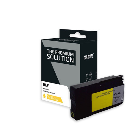 Réservoir encre jaune compatible F6U18AE