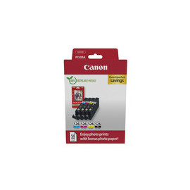 Pack 3 cartouches pour imprimante Canon équivalent CLI-526, 4540B019
