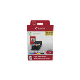 Pack 4 cartouches pour imprimante Canon équivalent 6443B008