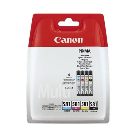 Pack 4 cartouches pour imprimante Canon équivalent 2103C006