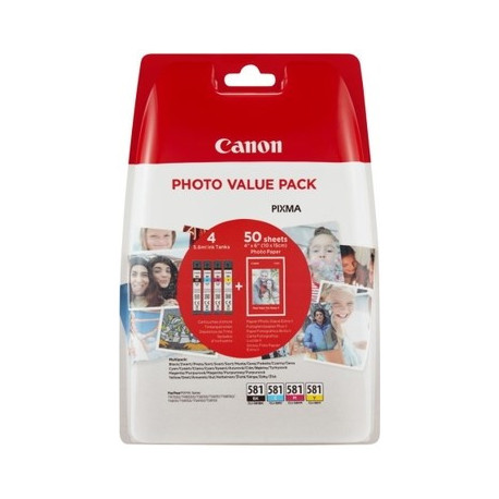 Pack 4 cartouches pour imprimante Canon équivalent 2106C006