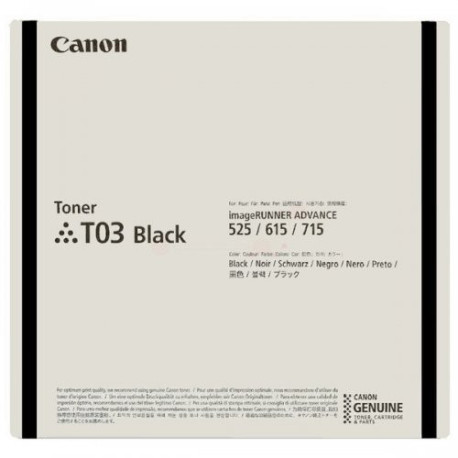 Toner noir compatible 2725C001, T03