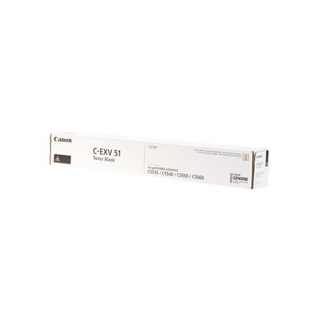 Toner noir compatible CEXV51, 0481C002