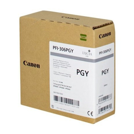 Cartouche light grey compatible 6667B001, PFI306PGY