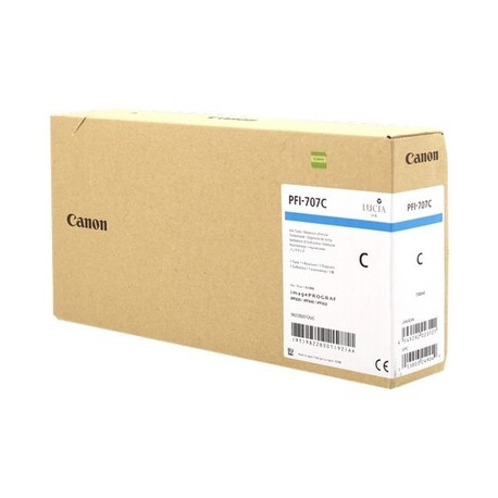 Cartouche cyan compatible 9822B001, PFI707C