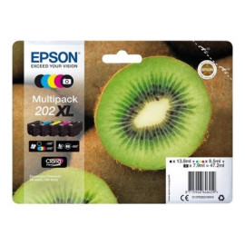 Pack 5 cartouches pour imprimante Epson équivalent T02G7