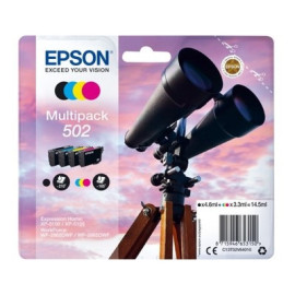 Pack 4 cartouches pour imprimante Epson équivalent T02V640