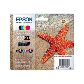 Pack 4 cartouches pour imprimante Epson équivalent T03A64010