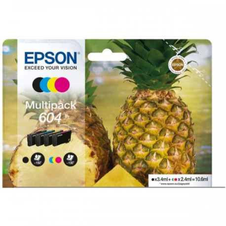 Pack 4 cartouches pour imprimante Epson équivalent C13T10G64010