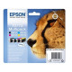 Pack 4 cartouches pour imprimante Epson équivalent C13T07154012