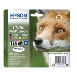 Pack 4 cartouches pour imprimante Epson équivalent C13T12854011