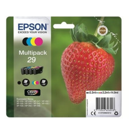 Pack 4 cartouches pour imprimante Epson équivalent C13T29864012