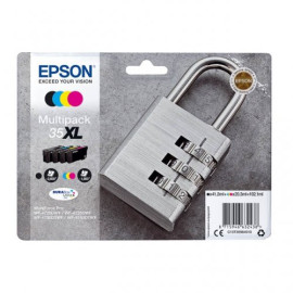 Pack 4 cartouches pour imprimante Epson équivalent C13T35964010