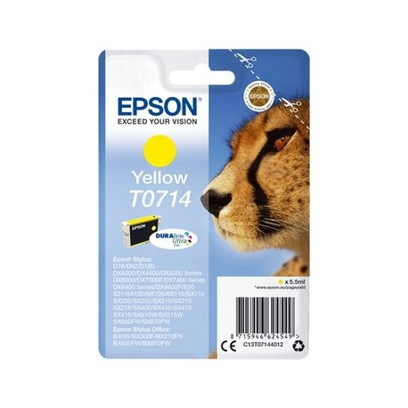 Réservoir encre jaune Epson C13T07144011