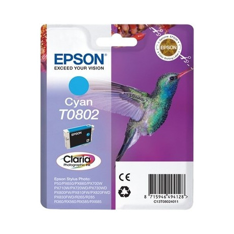 Réservoir encre cyan Epson C13T08024011