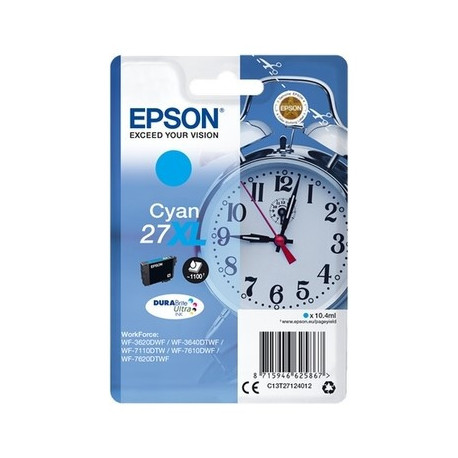 Réservoir encre cyan Epson C13T27124012