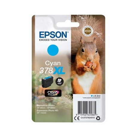 Réservoir encre cyan Epson T37924010