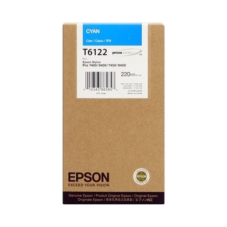 Cartouche cyan Epson C13T612200