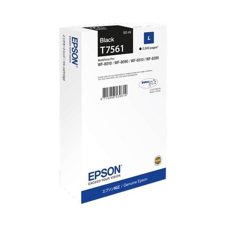 Cartouche noir Epson C13T756140