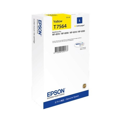 Cartouche jaune Epson C13T756440