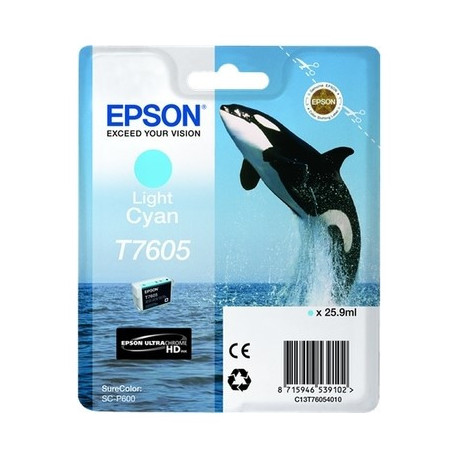 Cartouche light cyan Epson C13T76054010 / T7605