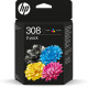 Pack 2 cartouches pour imprimante HP équivalent 6L6S6UE