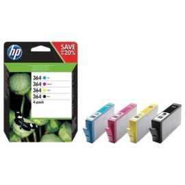 Pack 4 cartouches pour imprimante HP équivalent N9J73AE