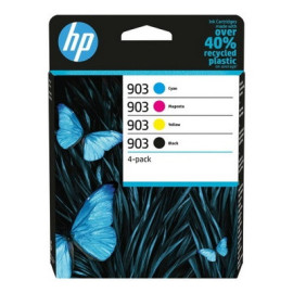 Pack 4 cartouches pour imprimante HP équivalent 6ZC73AE