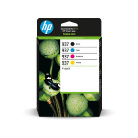 Pack 4 cartouches pour imprimante HP équivalent 6C400NE