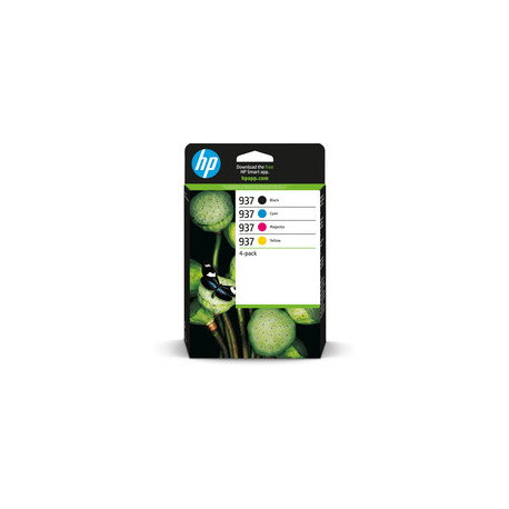 Pack 4 cartouches pour imprimante HP équivalent 6C400NE