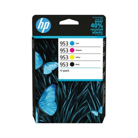 Pack 4 cartouches pour imprimante HP équivalent 6ZC69AE