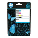Pack 4 cartouches pour imprimante HP équivalent 6ZC70AE