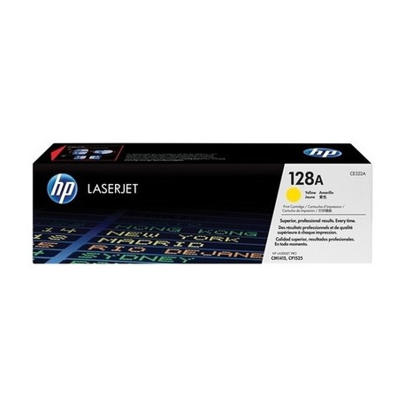Toner jaune HP CE322A, 128A