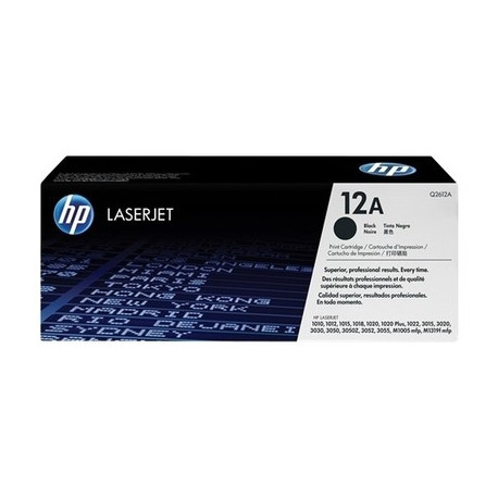 Toner noir HP Q2612