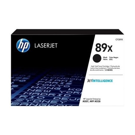Toner noir HP CF289X, 89X