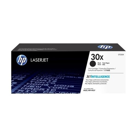 Toner noir HP CF230X, 30X